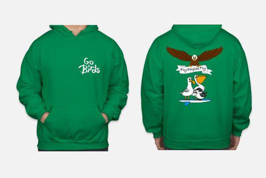 Go Birds Kelly Green Hoodie