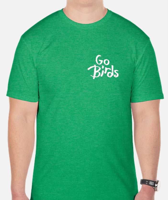 Go Birds Softstyle Kelly Green T-shirt