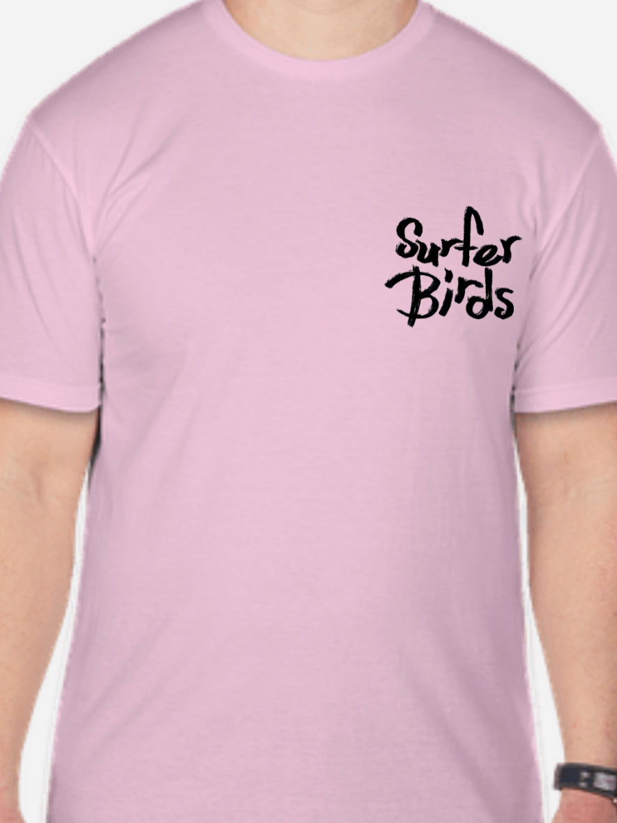 Surfer Birds Softstyle Beach T-Shirt