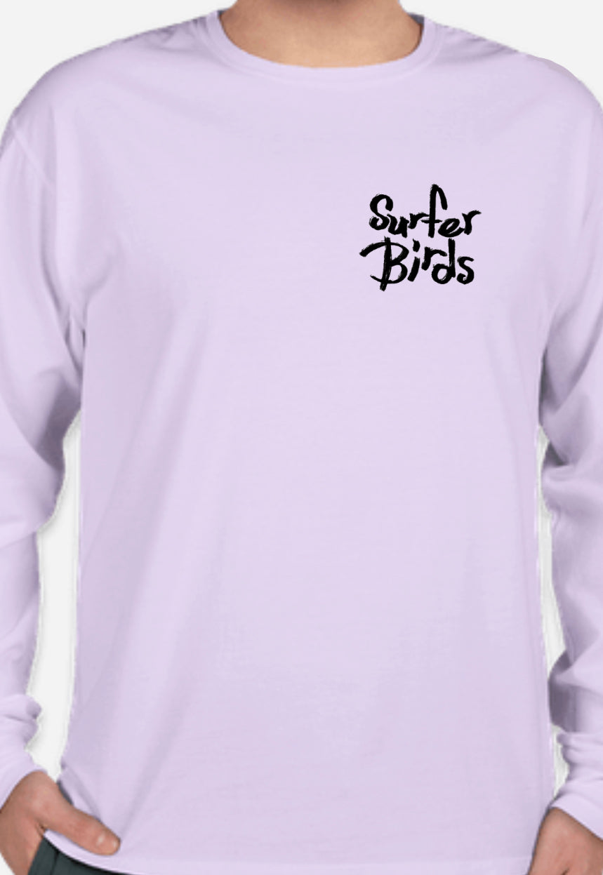 Surfer Birds Softstyle Long Sleeve Shirt