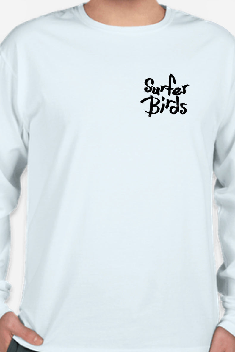 Surfer Birds Softstyle Long Sleeve Shirt