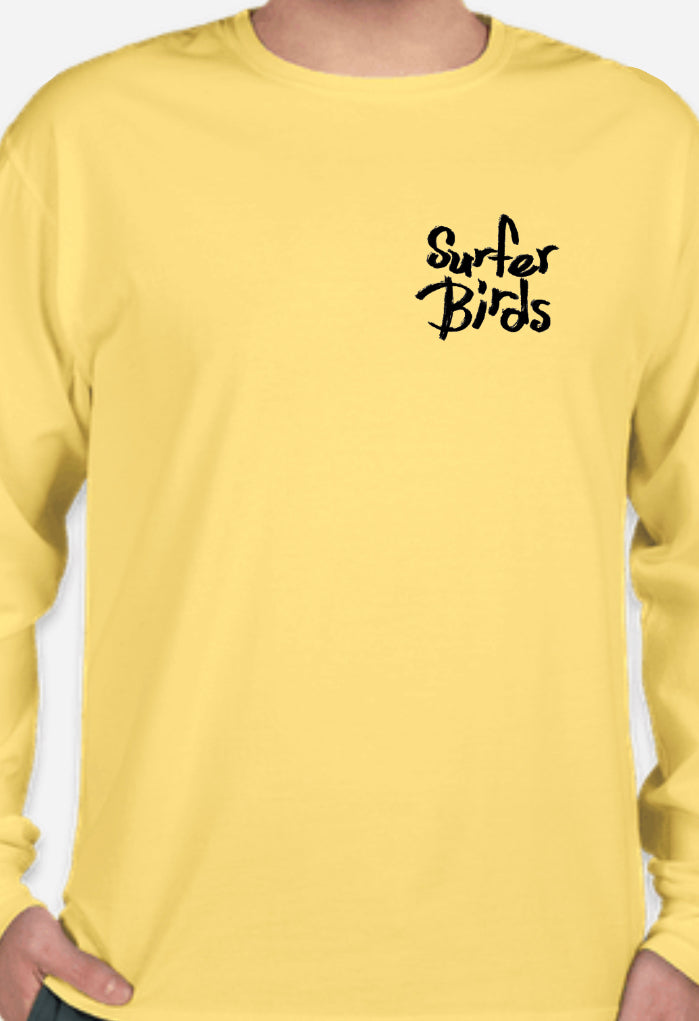 Surfer Birds Softstyle Long Sleeve Shirt