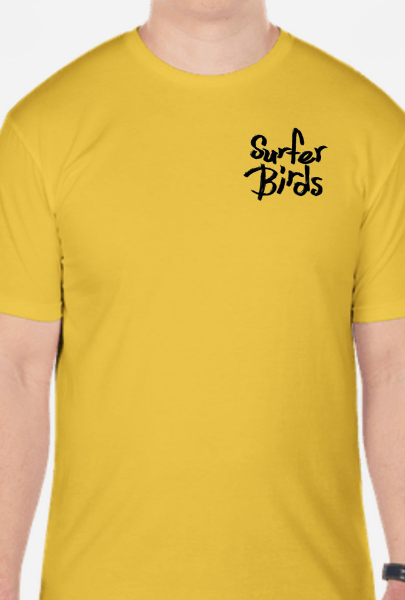 Surfer Birds Softstyle Beach T-Shirt